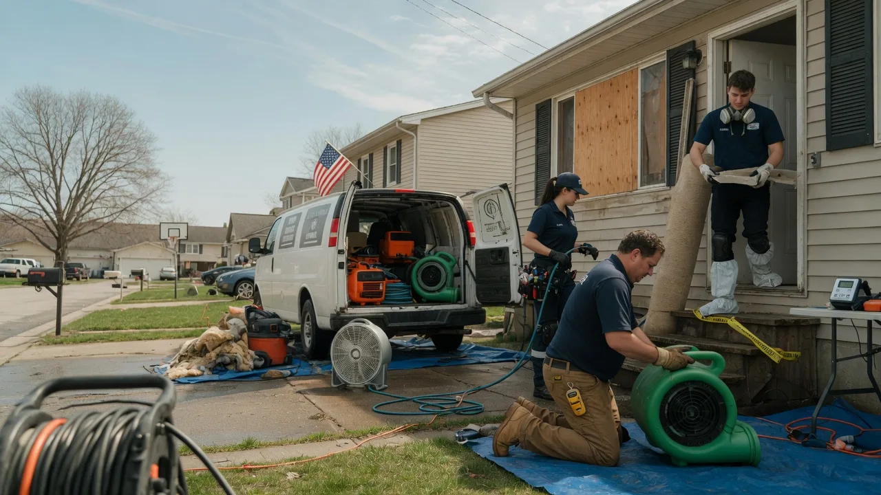 Water Damage Restoration in New Holstein, WI near me